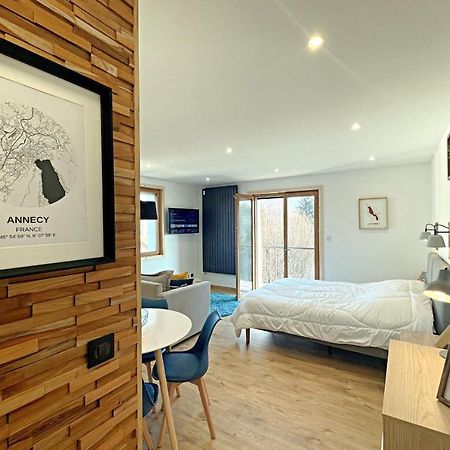 L'Albigny - Lovely Studio - 150 M Beach 안시 외부 사진