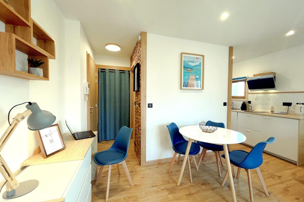 L'Albigny - Lovely Studio - 150 M Beach 안시 외부 사진